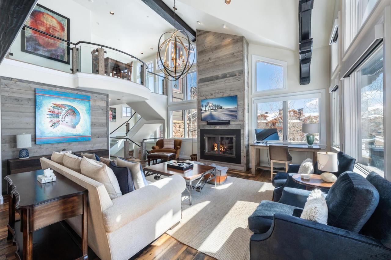 Deer Valley Luxury Home, Outdoor Seating, Hot Tub بارك سيتي المظهر الخارجي الصورة