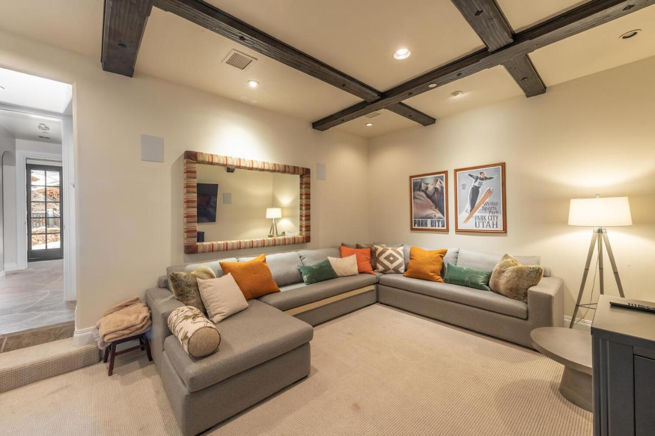 Deer Valley Luxury Home, Outdoor Seating, Hot Tub بارك سيتي المظهر الخارجي الصورة